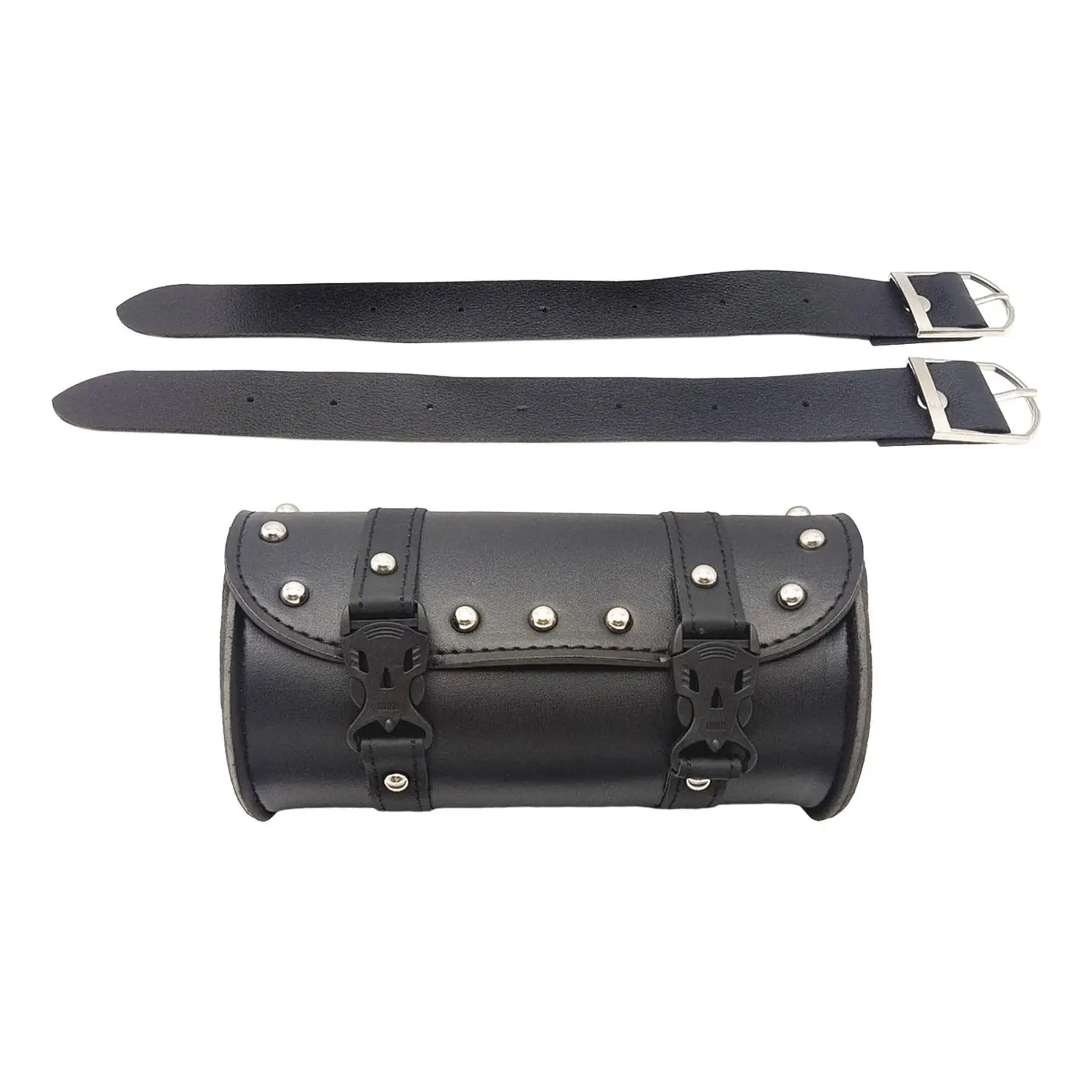 Generic Motorcycle Handlebar Bag Motorcycle Side Bag Gifts Storage Tool Bag Side Pannier Motorcycle Fork Bag Easy Installation
