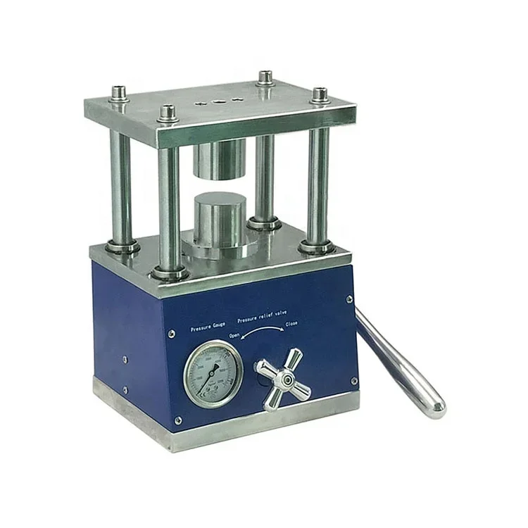 Coin ll Manual Hydraulic Press hine for Electrode