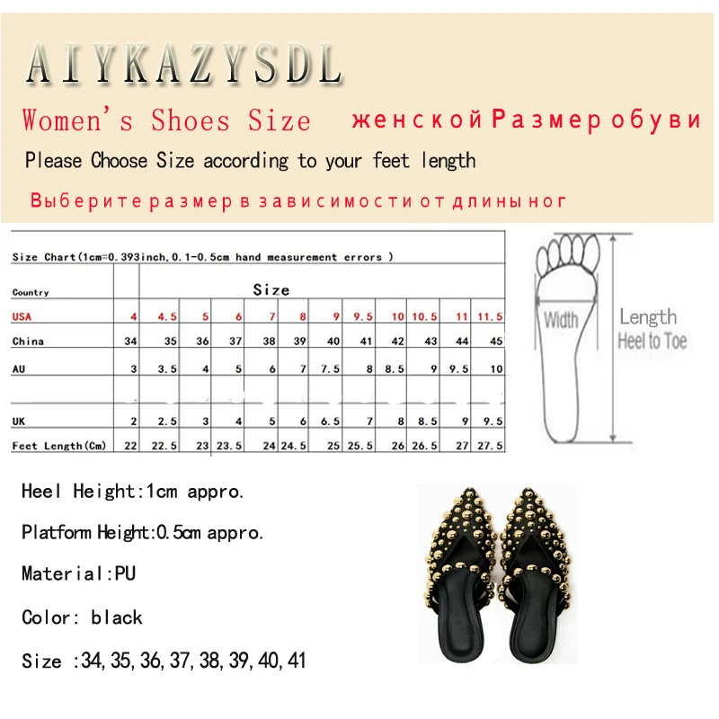 Punk Studs Gladiator Sandalias Cut Hollow Out sandali Causal Flat Shoes donna Summer Beach pantofole Oxfords Mules Slides Female