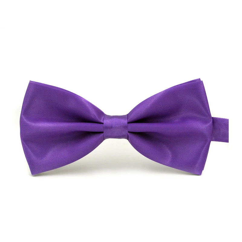 

Men Bowties Solid Color Wedding Necktie For Boys Girls Candy Bowknot Accessories Plaids Multicolor Neck Bow Tie