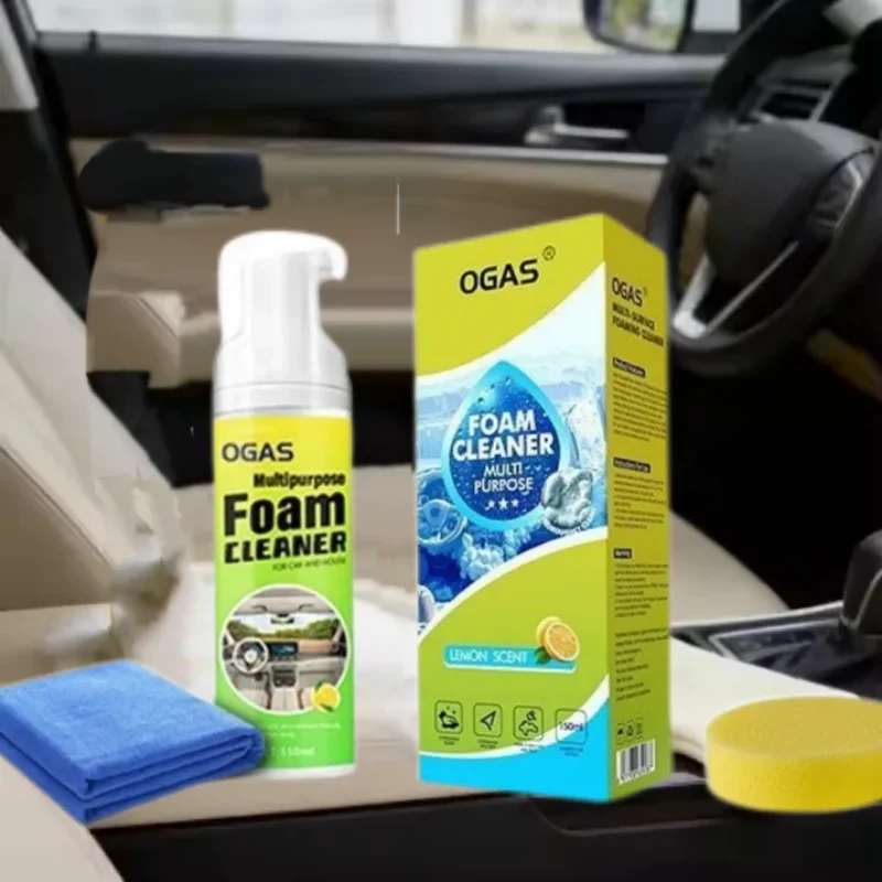 Car Interior Foam Cleaner Automoive Car Interior Foam Cleaning Sprays Provides Long Lasting Against Dirt