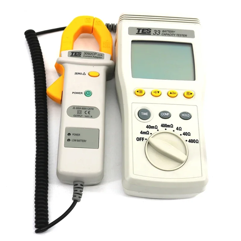 TES-33A Battery Capacity Tester Storage Systems DCA/DCV/Capacity/Resistance/Temperature Test