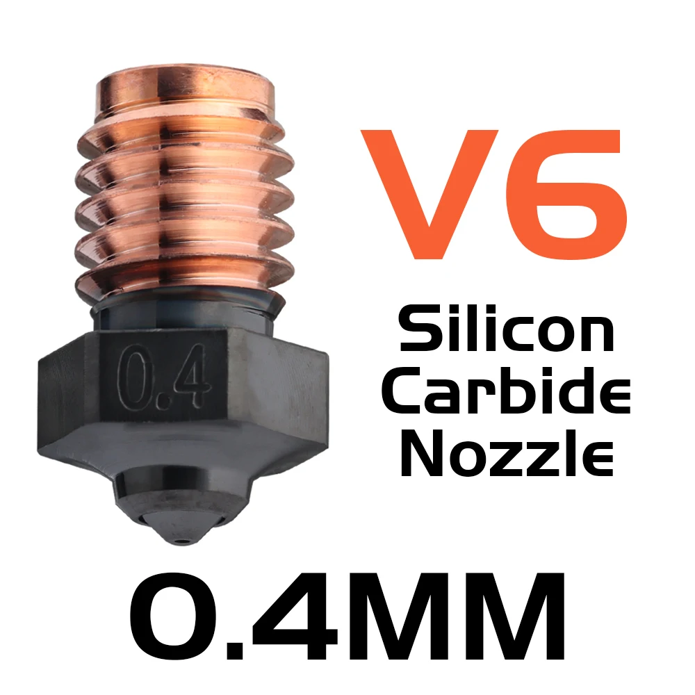 Trianglelab Phaetus Silicon Carbide V6 Nozzle Durable Reduce Stick For 3D Printer accessories Nozzles M6 Prusa Voron VzBoT Hoten