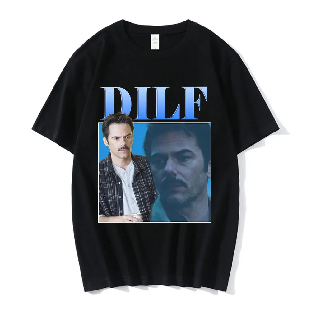 The Original DILF Charlie Swan Graphic Print T Shirt Men Women Cotton Billy Burke T-shirts O-neck Short Sleeve Tee Shirt Vintage