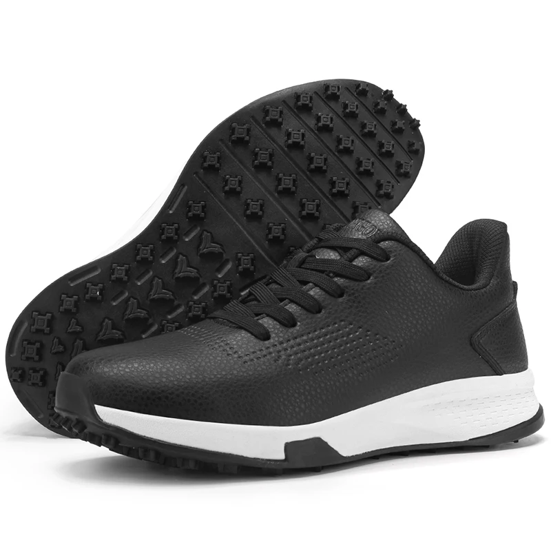 

Leather Golf Shoes for Men Women Big Size Flat Walking Sneakers Professional Fashion Golf Shoes Outdoor