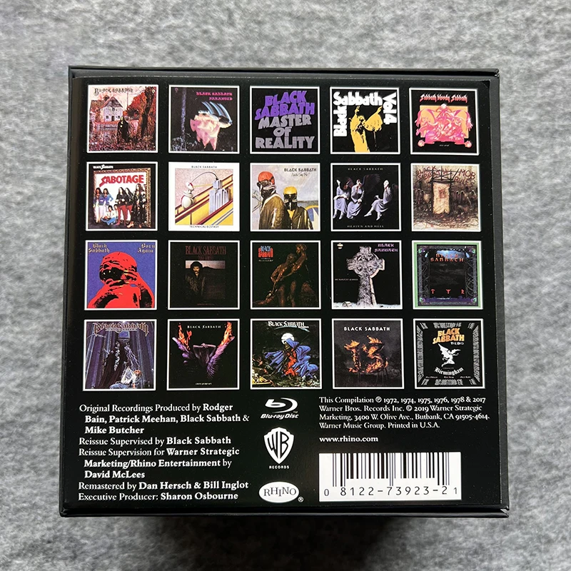 Black Sabbath Band Heavy Metal Rock Ozzy Osbourne Music CD Black Sabbath The Complete Album 21CD+1BD view 2