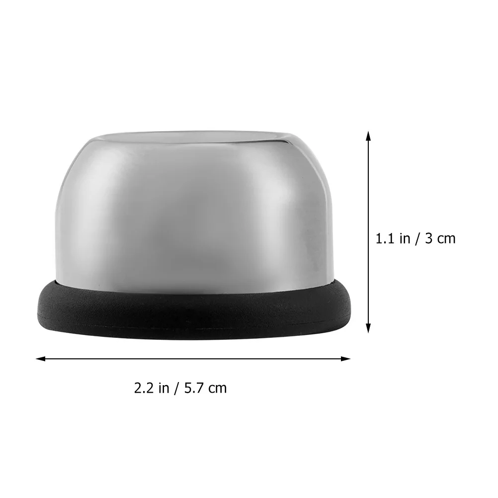 

Stainless Steel Egg Piercer Strong and Easy Peel Boiled Eggs Non Slip Base Reusable Metal Egg Puncher Remover Eggs Shell