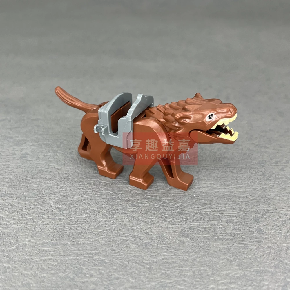 Single Animals Figures MOC Mounts Wolf Blocks Construction Bricks DIY Figure Model Building Blocks Toys for Children Kids Gifts