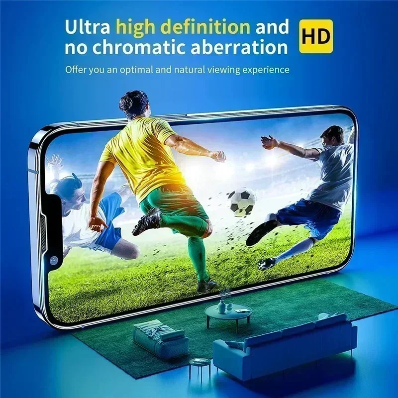 IPhone用強化ガラススクリーンプロテクター,保護フィルム,15,14,13,12,11 pro max,7,8,14 plus,se,x,xs,xr,1-5個