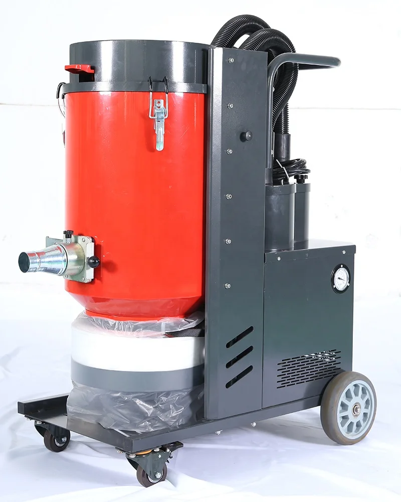 top brand filter concrete wet heavy vacuum cleaner industrial dust extractor with pre-separator single phase