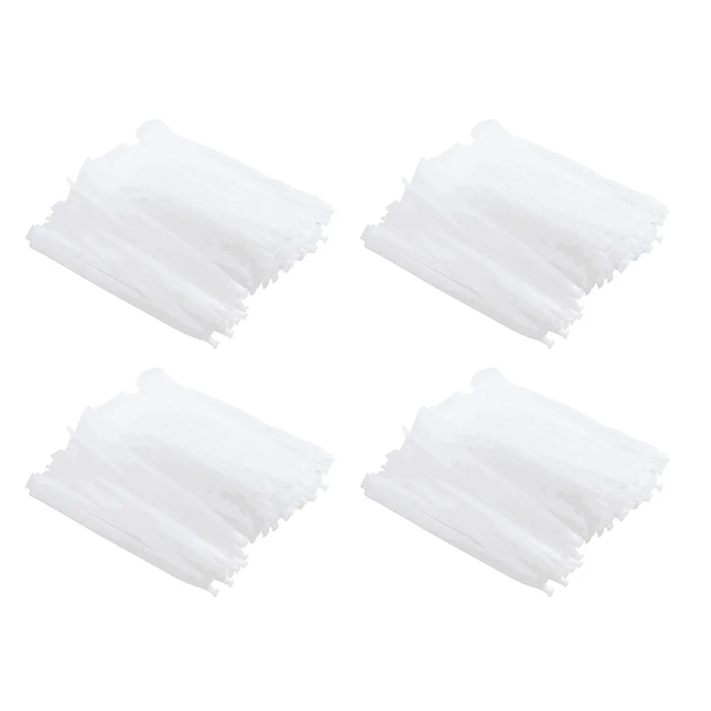 

400Pcs Sink Strainer Mesh Bags Kitchen Drain Filter Net Disposable Washing Sink Filter Bag High-Density Elastic Mesh for Home