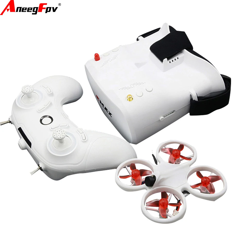 EMAX EZ Pilot 82MM Mini FPV Racing Drone 5.8G Indoor RC Drone with Camera And Goggles 2-3S RTF for Beginners