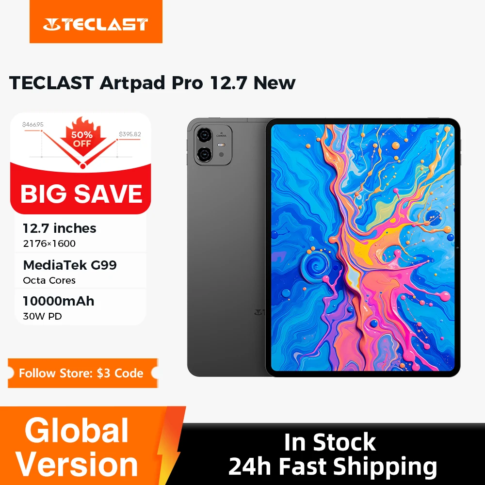Мировая премьера Teclast ArtPad Pro 12