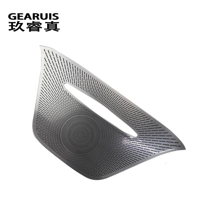 For Mercedes Benz A GLA CLA Class W176 X156 C117 Car Interior Audio Speaker Dashboard Loudspeaker decoration Cover Sticker Trim