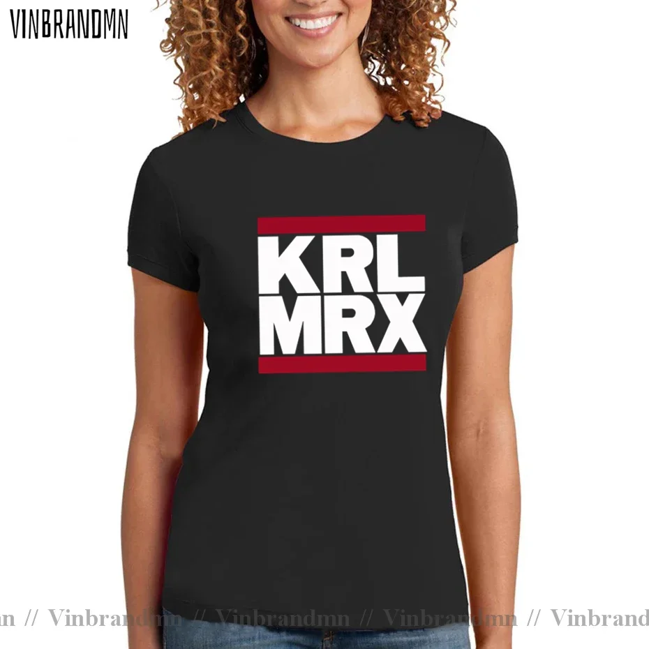 Vintage Hip Hop KRL MRX T-shirt Women Retro Karl Kommunismus Sozialismus Street Wear Marx Revolution Castro Lenin Engels T shirt