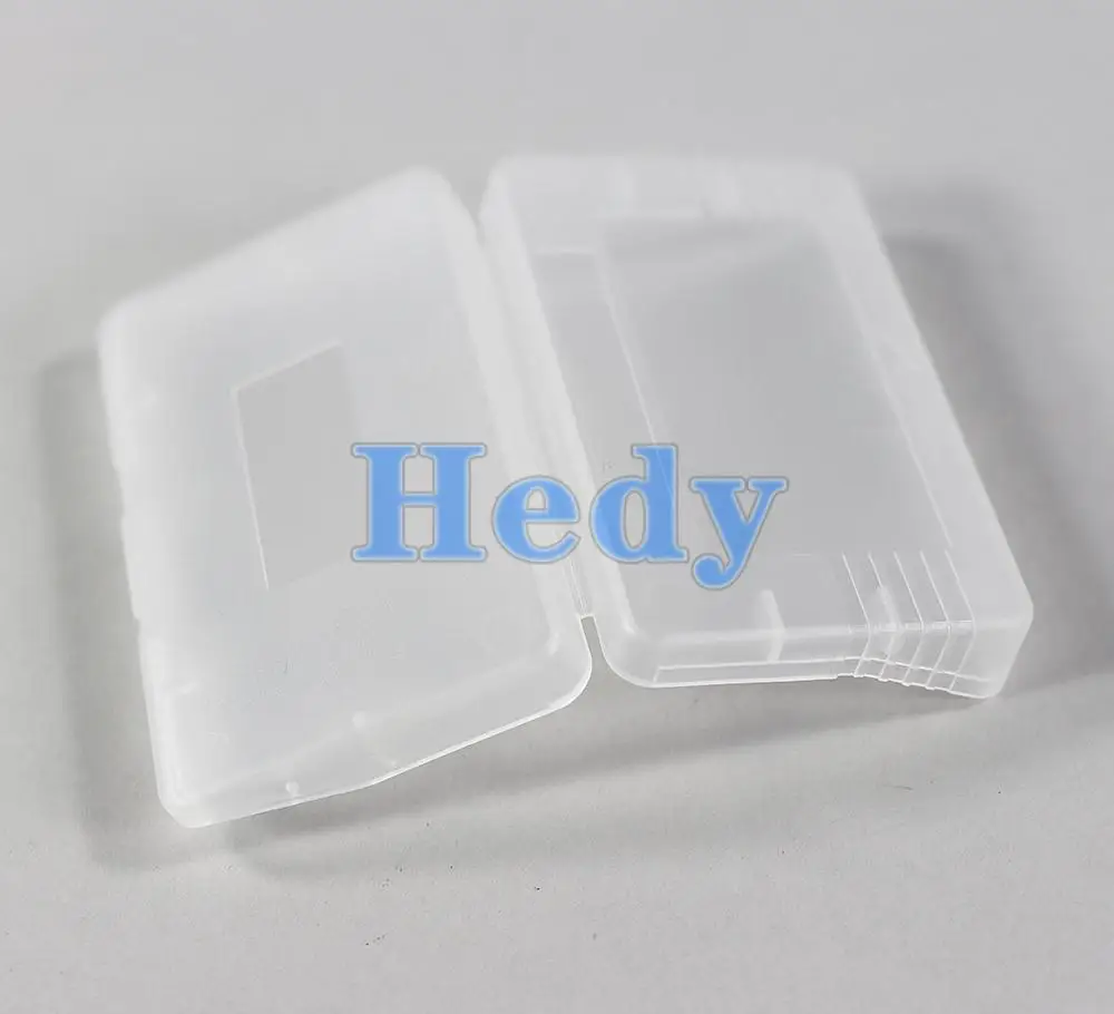 2PCS For Gameboy Advance Game Cartridge Card Box Clear Transparent Plastic Storage Case For Nintendo GB GBC GBP GBA SP