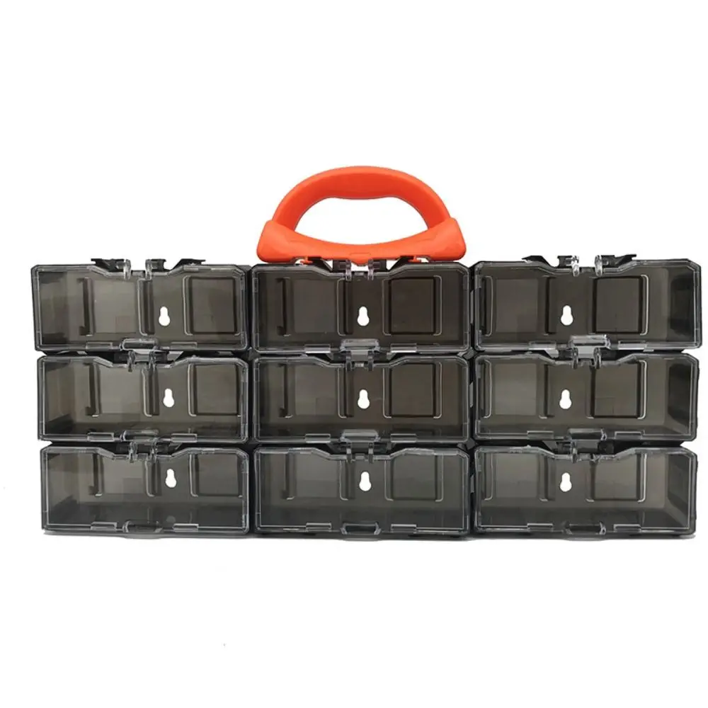 Durable ABS Display Box 1/64 Diecast Model Car With Handle Toy Display Without Car Storage Box Model