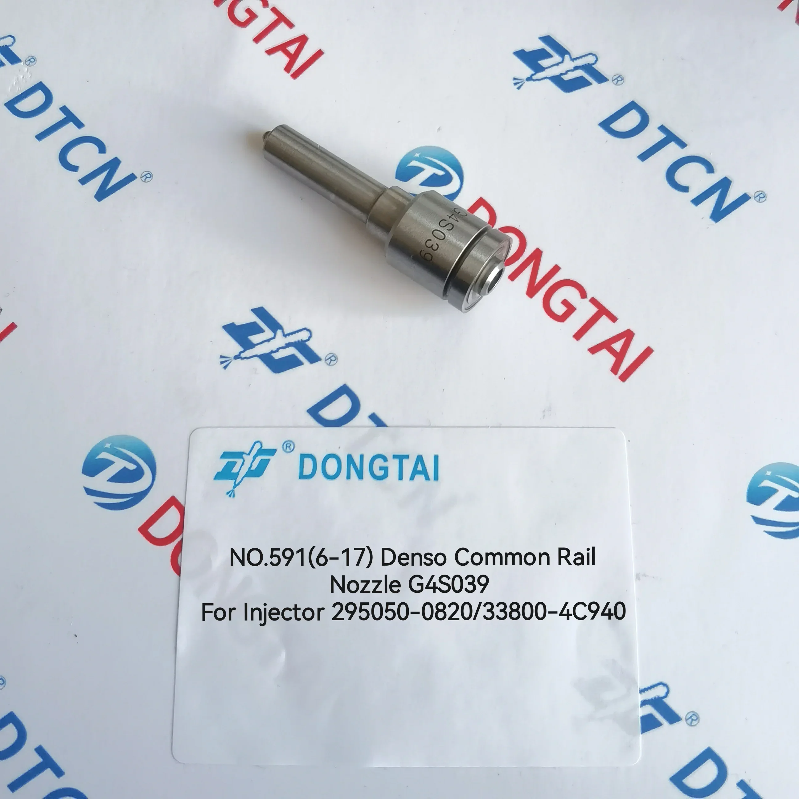 NO.591(6-17) Common Rail Injetion Nozzle G4S039 for Denso G4 Injector 295050-0820 33800-4C940