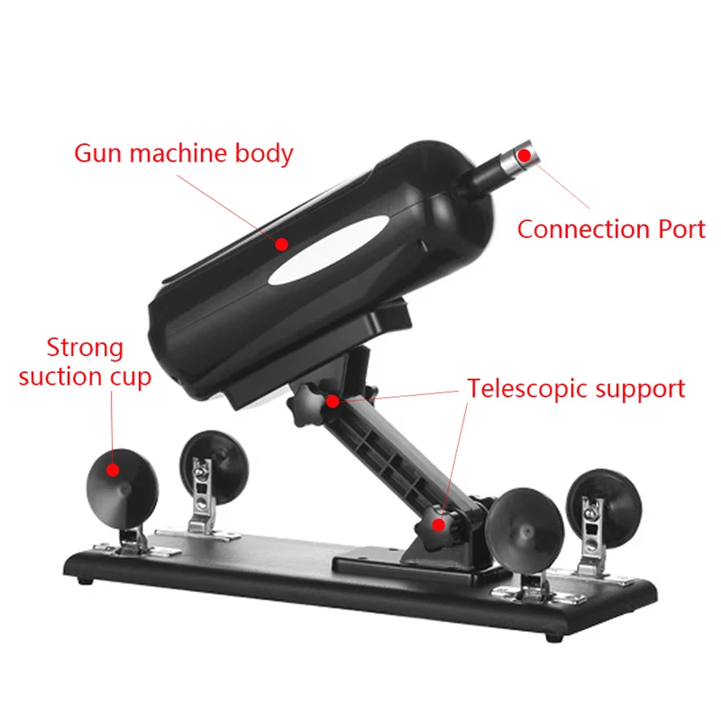 DC 12V/24V Telescopic Linear Motor Adjustable Angle and Stroking Speed  Actuator Reciprocating Mechanism DIY Machine Gun