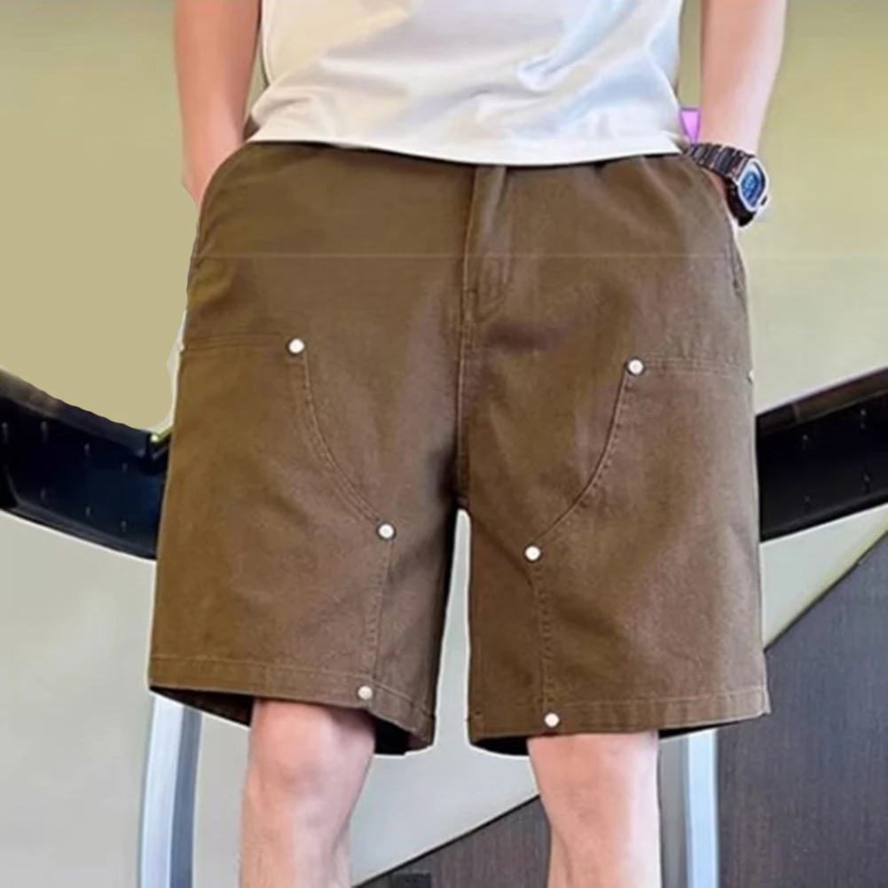 Beach Trip Outdoor Activities L Fashion Five Point Shorts Lightweight Summer Shorts Cargo Shorts Applicable For Male