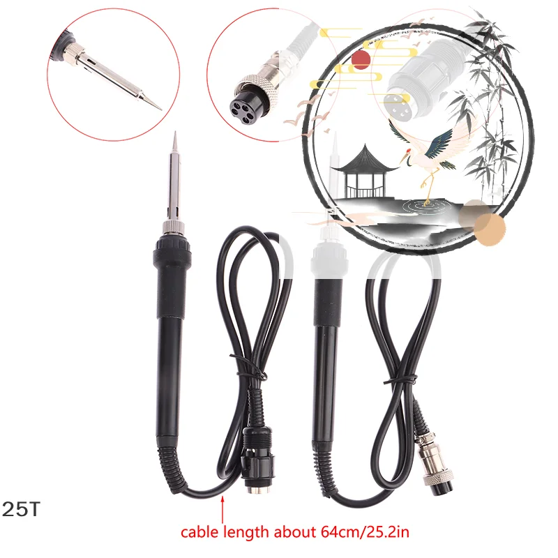 936 Electric Soldering Solder Iron Station 5pin Welding Hot Gun 50W 24V Replacement Repair Tool High Quality DIY Welding Kits