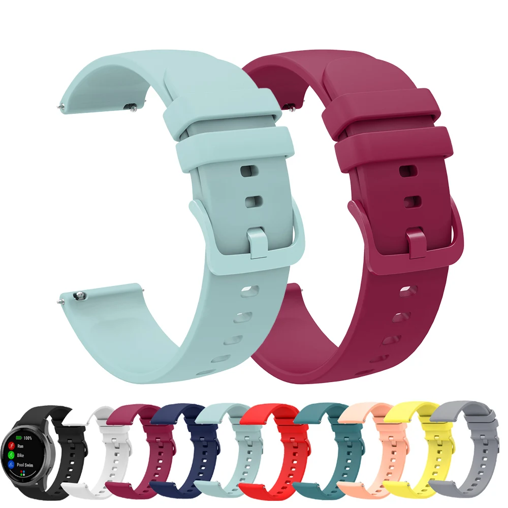 20Mm Silicone Strap… - image