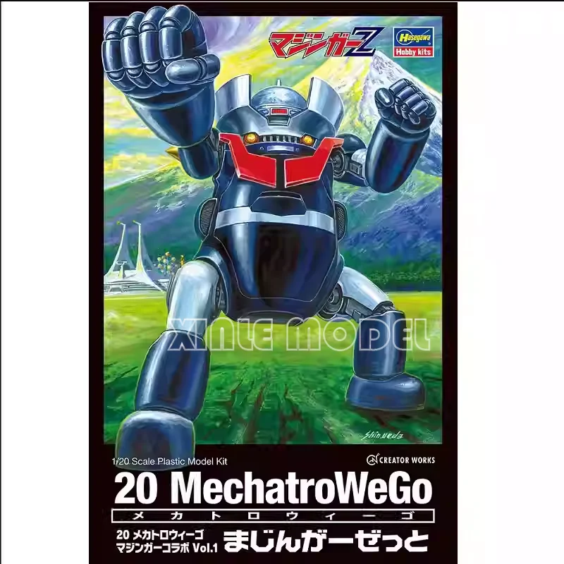 

Комплект пластиковой сборки Hasegawa 64901 20, MechatroWego Mazinger Collabo Vol.1 Mazinger Z 1/20