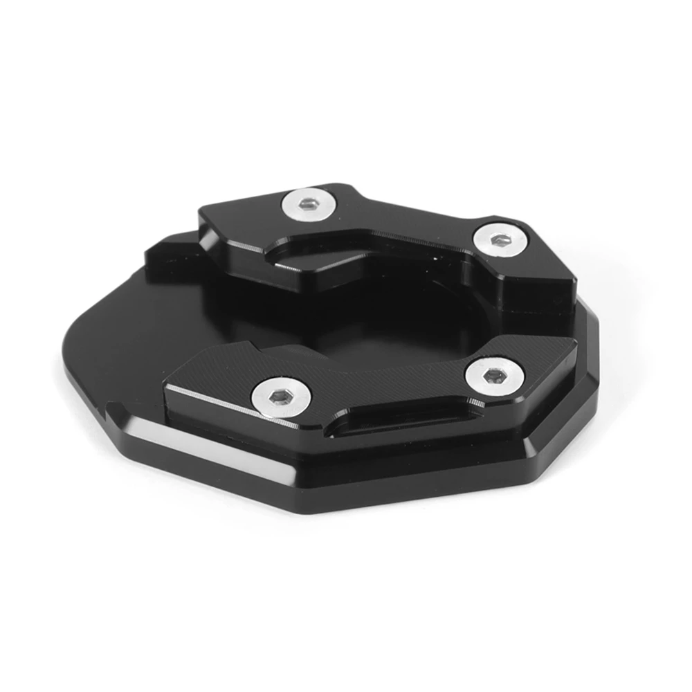 Suporte Lateral de Alumínio Universal para Motocicleta, Extensor de Pé, Placa de Apoio para Modificação de Motocicletas