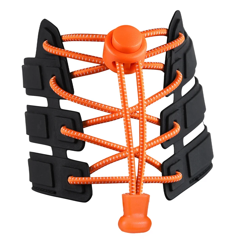 Round Elastic Shoelaces Lace-Free Shoelaces for Sneakers Quick-On/Off Shoelace for Kids and Adults Shoe Accessories 1Pair/2Pair
