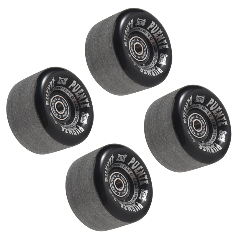 A12E-PUENTE 4 개/대 스케이트 보드 바퀴 70X42mm 7 인치 스케이트 보드 롱 보드 바퀴 드리프트 보드 액세서리