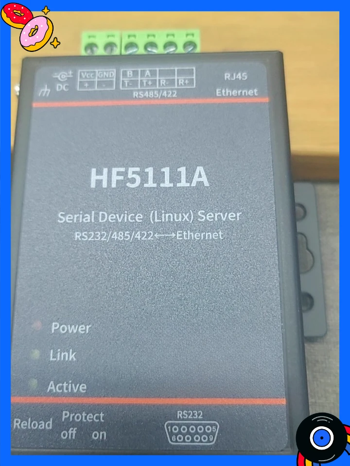 

Serial Server RS485/232 To Ethernet RTU To TCP Module HF5111