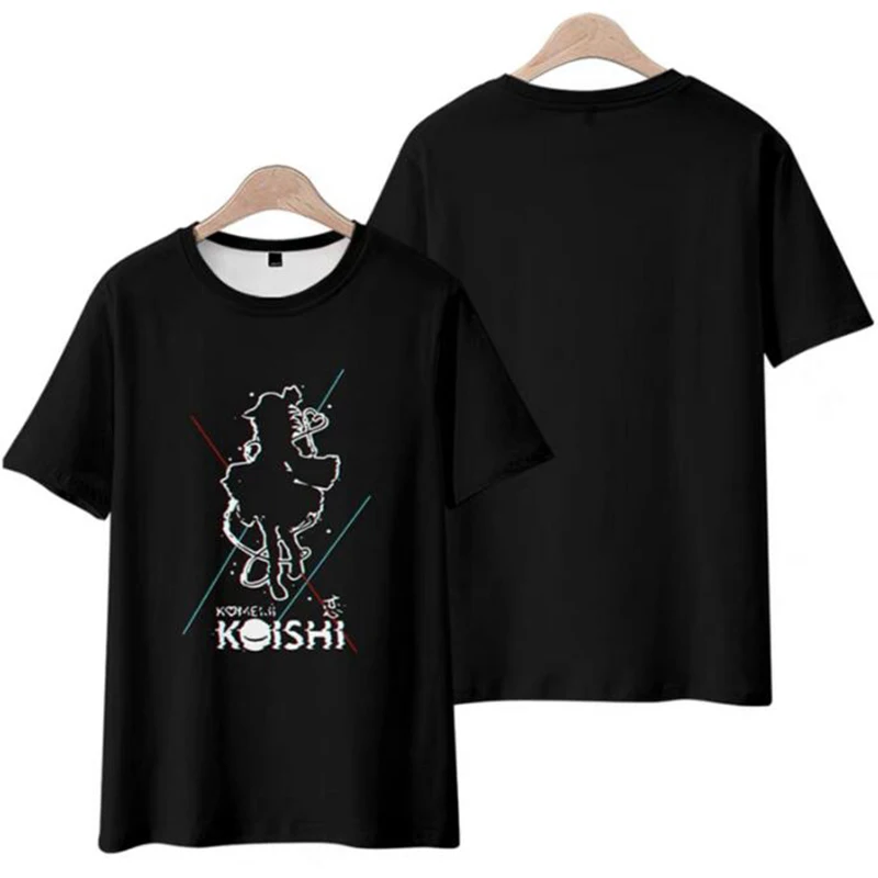 TouHou Project Komeiji Koishi 3d T-shirt Anime Men Women T Shirts Tops O-neck Short Sleeve Popular Boys Girls T-shirts Tee Shirt