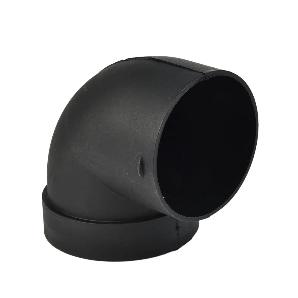 75mm Black PVC 90° Equal Elbow Connectors Fish Tank Aquarium Drain Inlet Outlet Joints Garden Irrigation Overflow Pipe