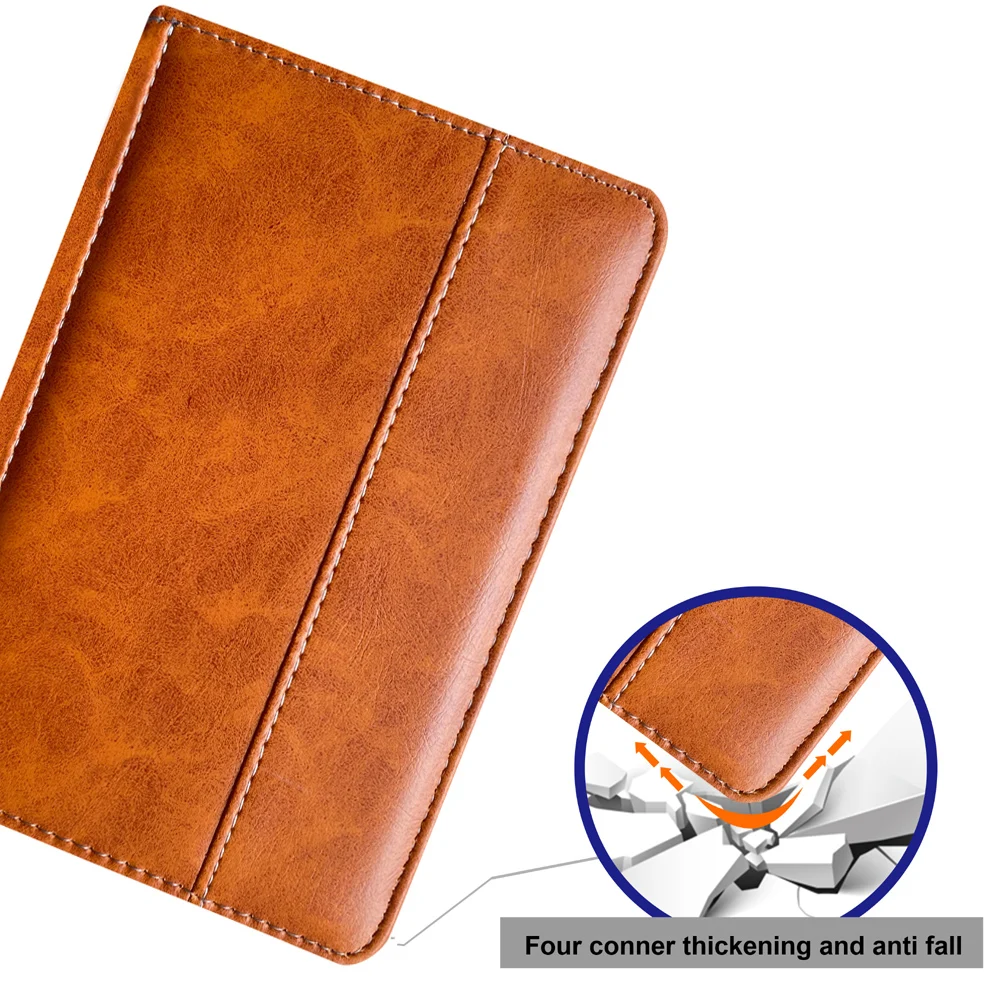 لسوني Prs T1 T2 Funda Pouch Folio أغطية جلد قارئ الكتب الرقمية حافظة واقية مع جيب إغلاق مغناطيسي