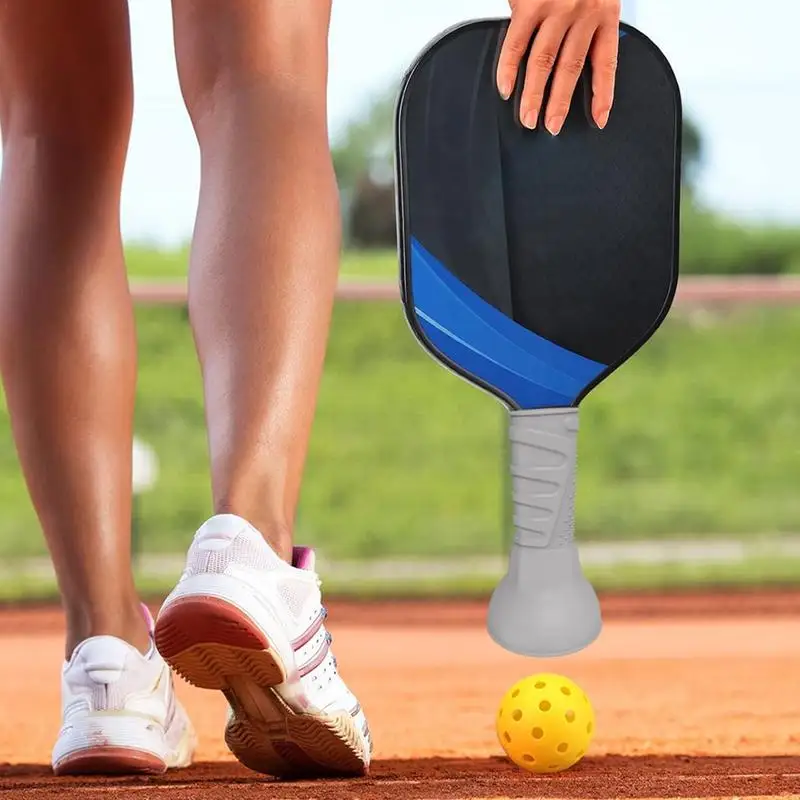 

Силиконовая ручка для пиклбола Улучшенная ручка для ракетки Pickleball Силиконовая ручка Нескользящая ручка для ракетки Pickleball Ручка для весла Pickleballs