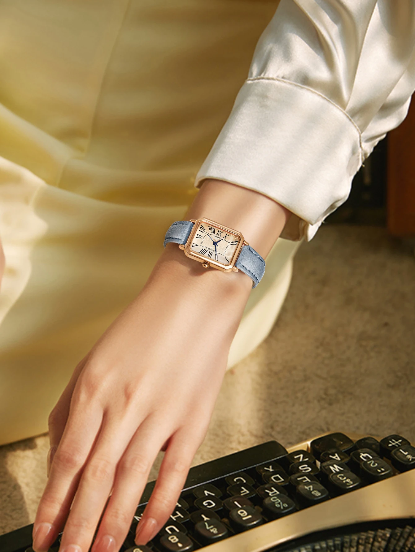 MAYZHISU легкие роскошные женские часы ретро женские кварцевые золотые наручные часы из нержавеющей стали водонепроницаемые женские часы женские часы