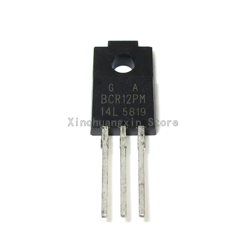 1pcs/lot  BCR12PM-14L BCR12PM BCR12PM14L TO-220F 12A700V Tri-terminal bidirectional thyristor power transistor