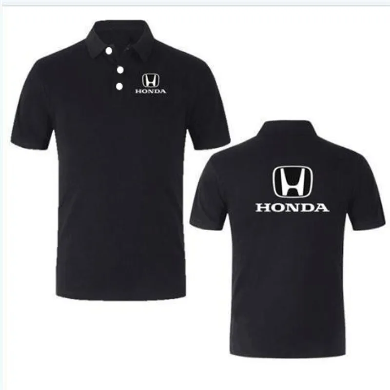 AliExpress Summer Dongfeng Honda Work Uniform Short-sleeved Lapel T-shirt, Guangqi Honda 4s Store Work Uniform