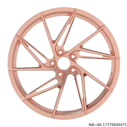

OEM Custom 21 Inch Rose Gold Car Wheel Aluminum Passenger Car Wheels Forged Wheels Rims