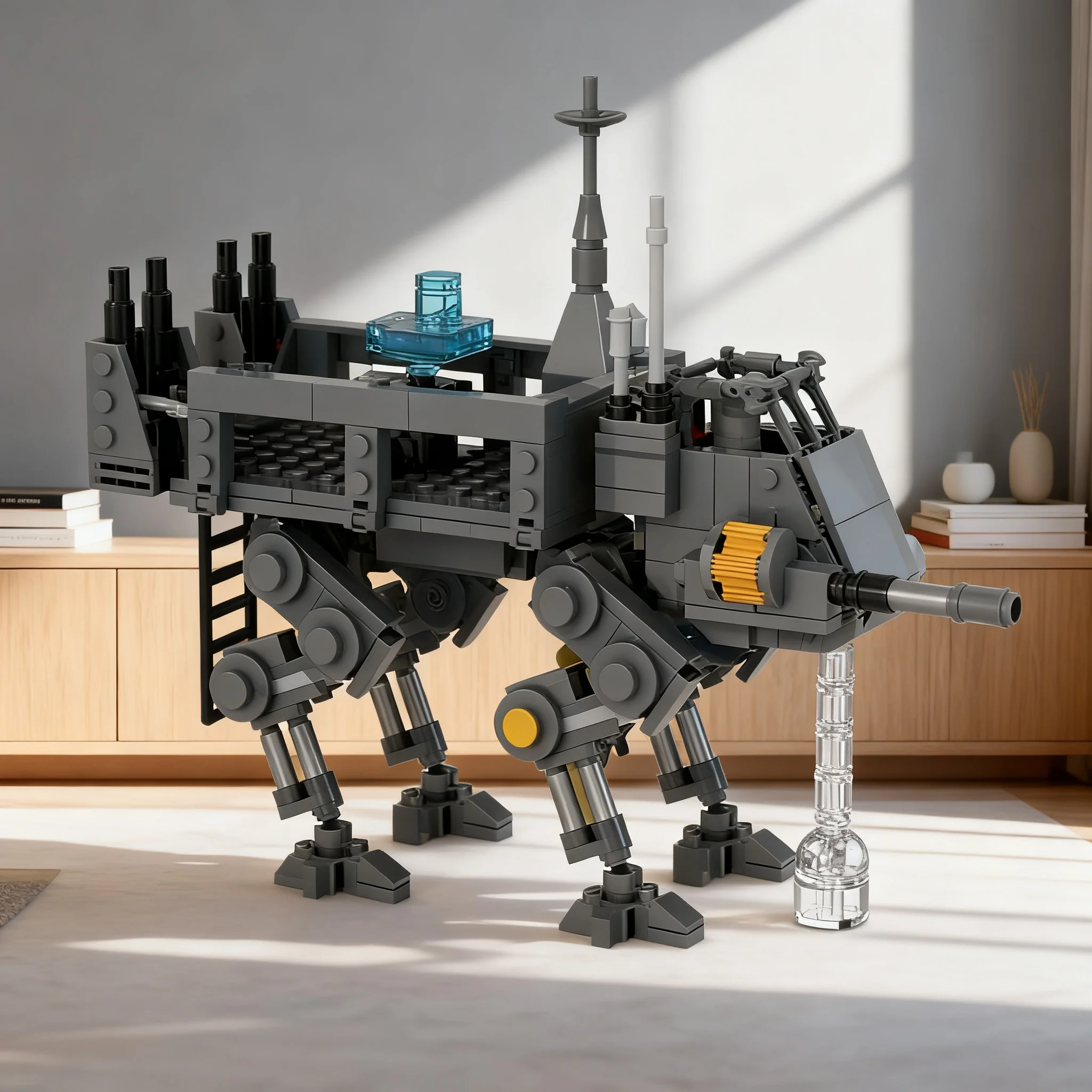 537pcs MOC Warhammeres Kitbash - Command Pattern Sentinel Model Building Blocks Toy Birthday Brick Idea Craft Collection Art