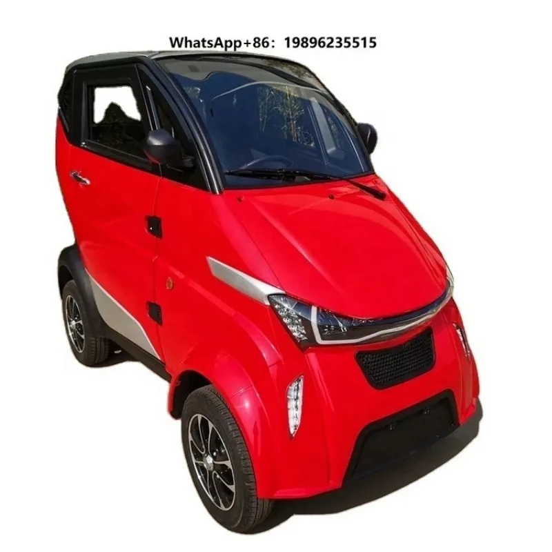 Electric Adult Tricycle Bike 4 Wheel Enclosed Cabin Electric Car Vehicle
