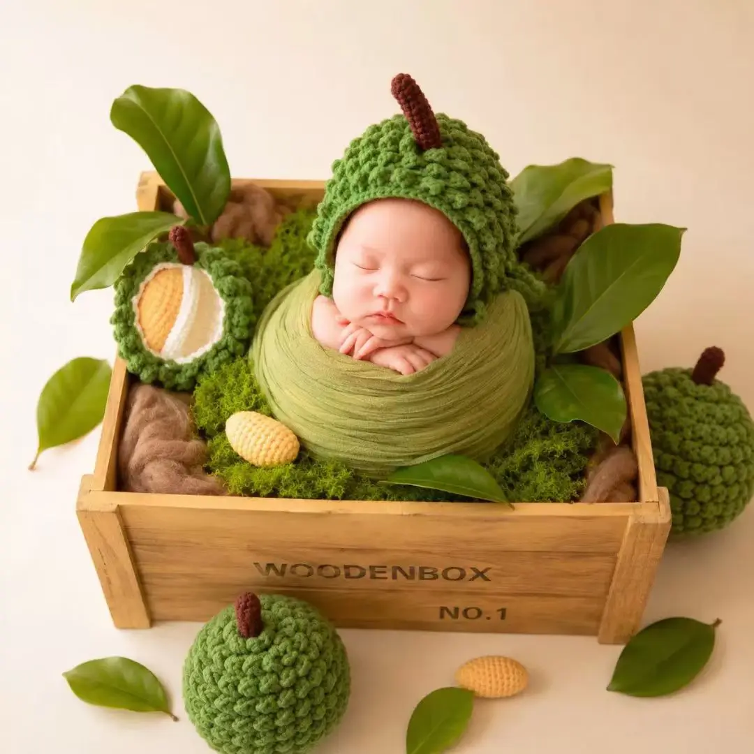 ❤️-accesorio-de-fotografia-para-recien-nacidos-sombrero-accesorio-durian-3-unidades-juego-accesorios-para-fotografia-de-bebes-en-estudio-accesorios-creativos-para-fotografia