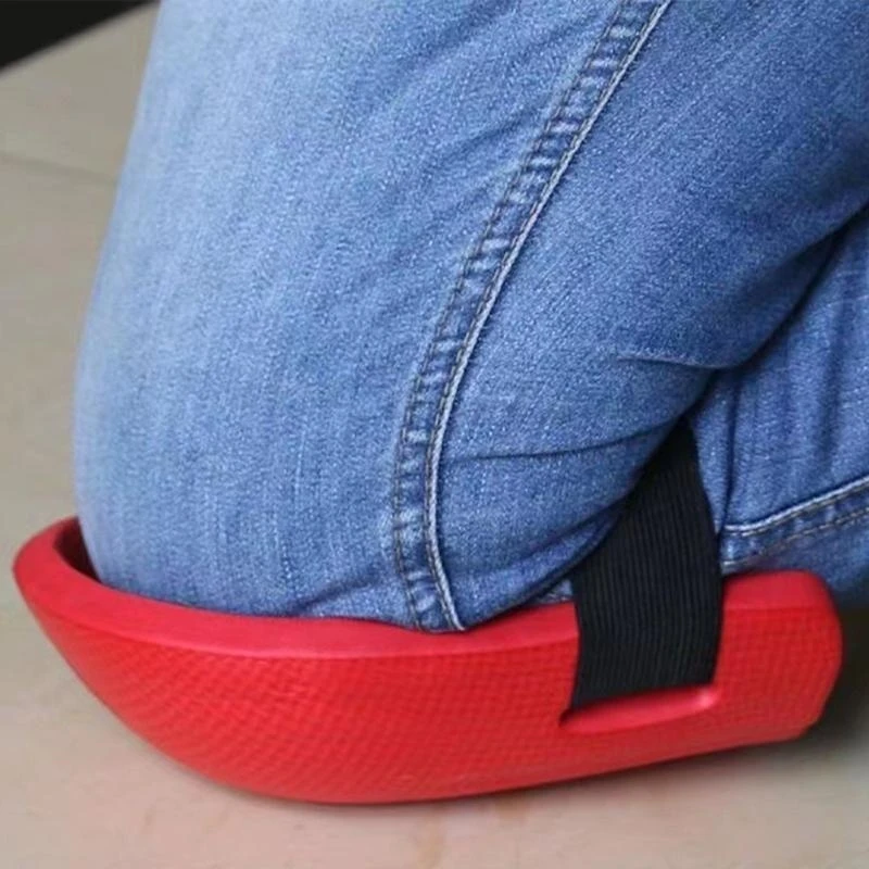 Tampon des genoux travail