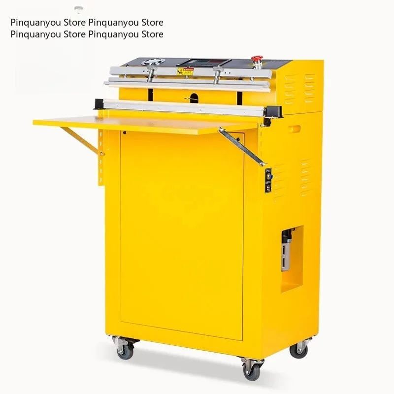 600 Type External Pumping Vacuum Packaging Machine, Commercial Automatic Clothes Vacuum Sealing Baler for Garment Compression