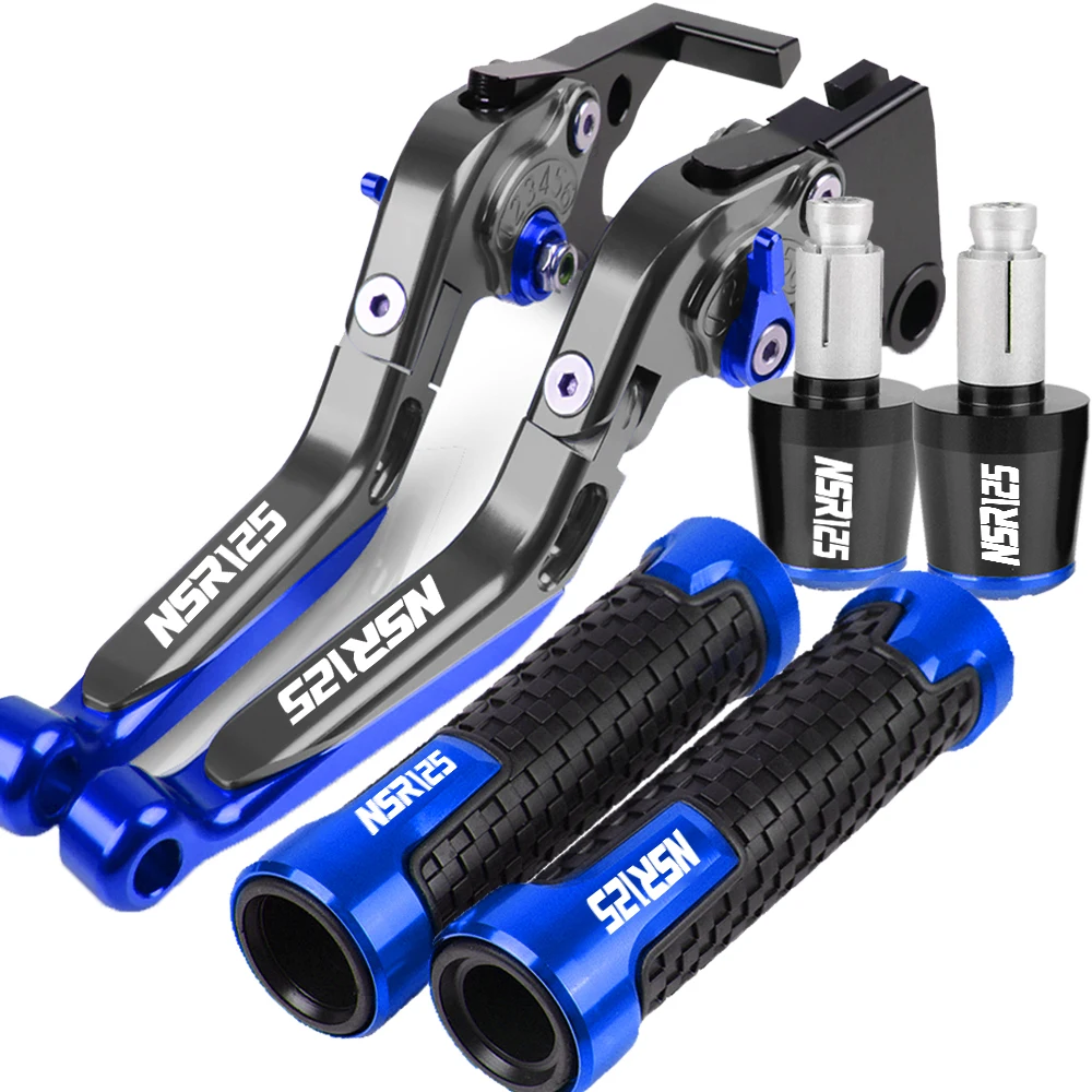 Für Honda NSR125 NSR 125 1988 1989 1990 Motorrad ausziehbare einstellbare Bremskupplungshebel 7/8'' 22MM Lenkergriffe enden Kappe