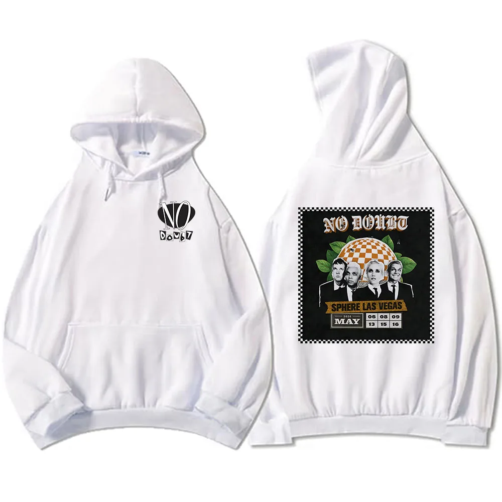 لا شك المجال لاس فيغاس هوديس الرجال النساء ملابس طويلة الأكمام عادية قمصان سويت شيرت بقلنسوة الجرافيك سوداديراس الشارع نمط هودي #3