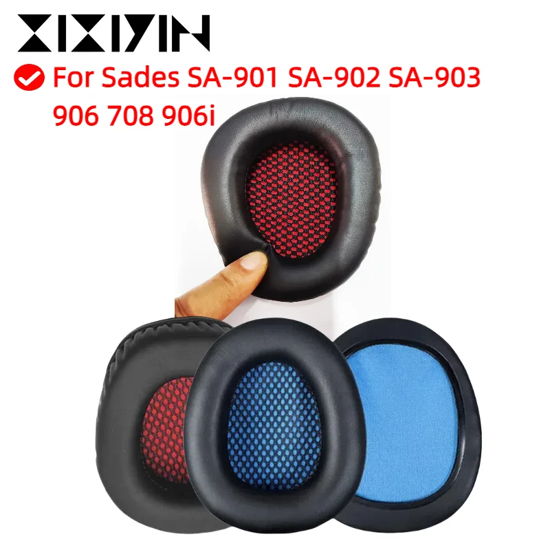 

Replacement Ear pads for Sades SA-901 SA-902 SA-903 906 708 906i Headphones Memory Foam Ear Cushions High Quality Earpads