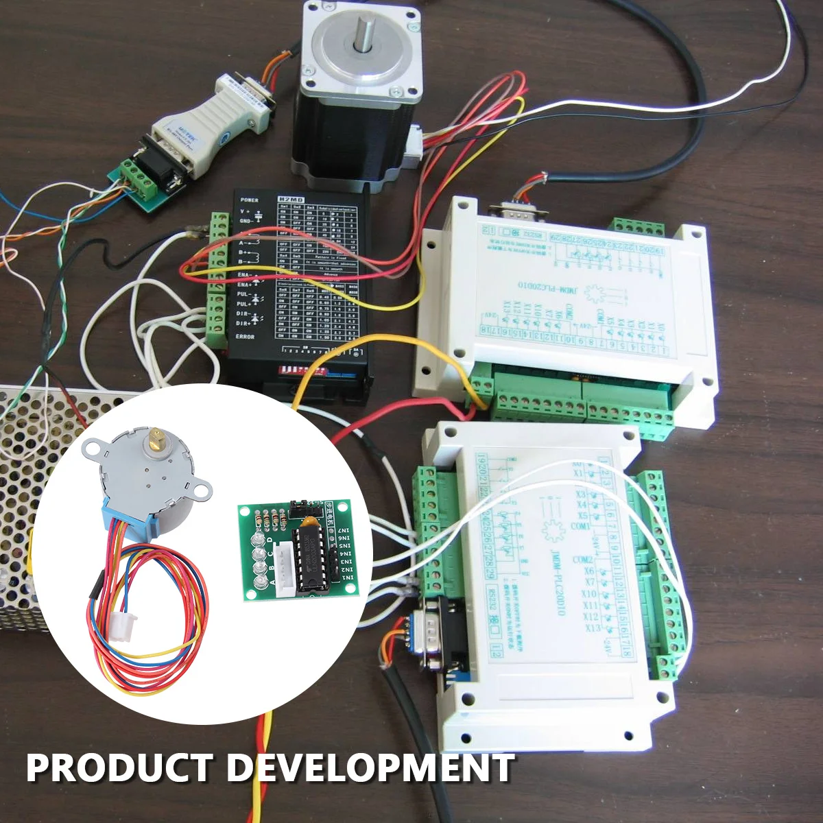 

1pcs Stepper Motor Driver Board Module Set Dc 5V 4-Wire Uln2003 Stepper Motor A B Led Indicator Direct Plug Support