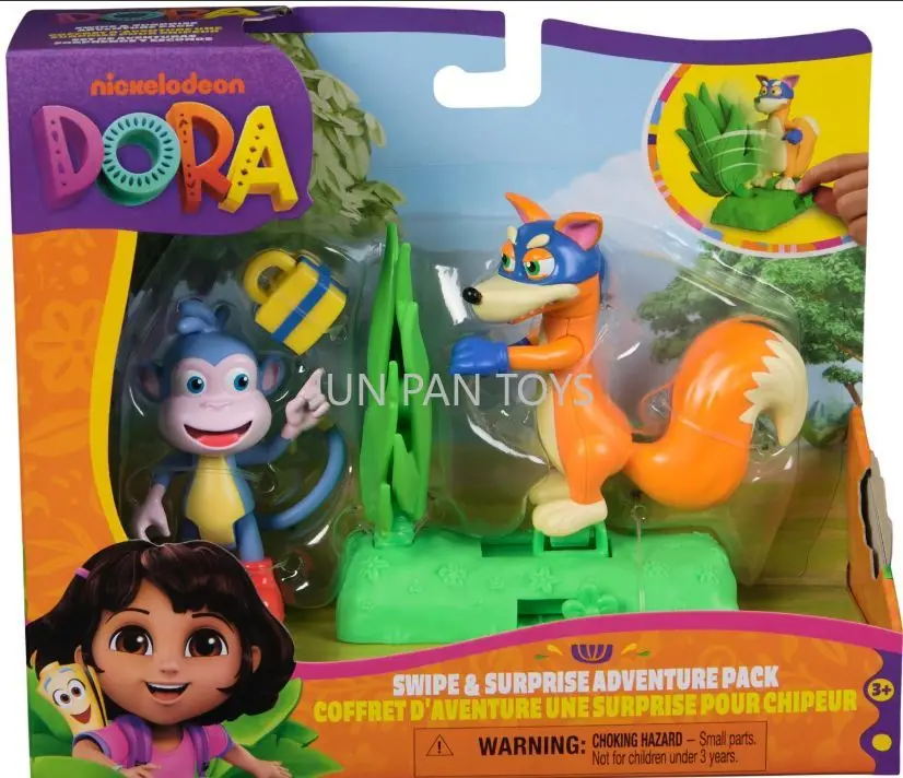 Original Dora The Explorer Dora Tico Boots Swiper Toy Modle Action