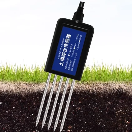 

Lorawan Agricultural 8 1 Soil Sensor Analyzer Probe NPK RS485 Temperature EC Salinity Water Content Soil Moisture PH Meters
